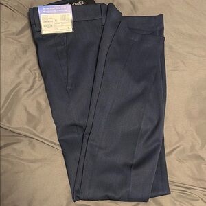 Haggar Classic Navy Trousers